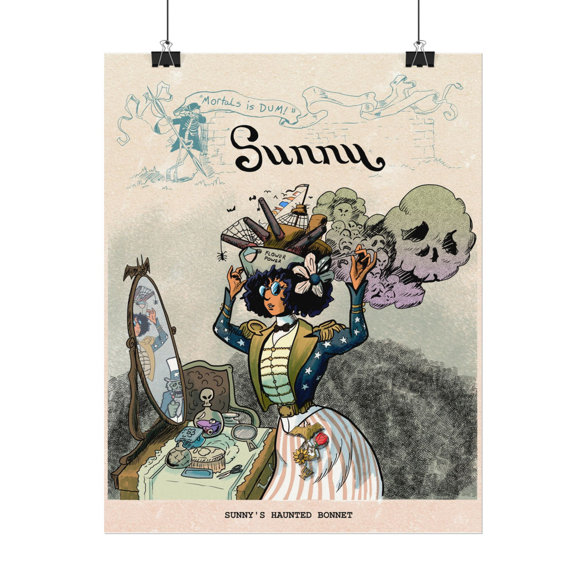 Sunny's Haunted Bonnet Poster